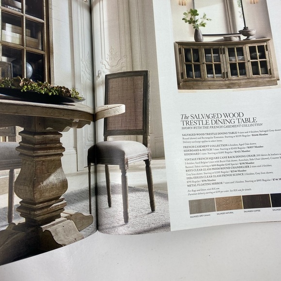 RESTORATION HARDWARE EARLY SPRING 2019 CATALOG DESIGNER HOME - Picture 2 of 9